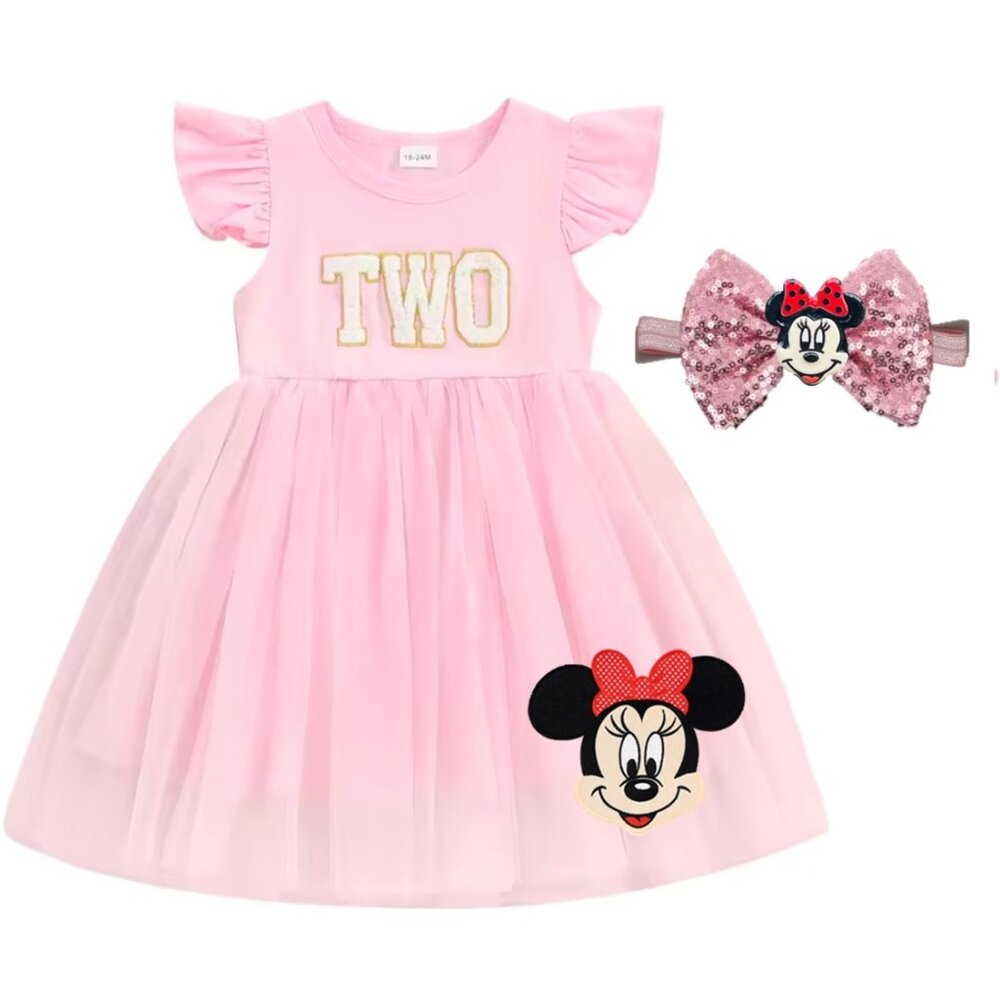 Minnie Mouse Dress Minnie Second Birthday Disney clothes Minnie Mouse Outfit